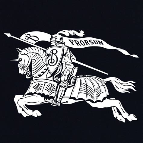 burberry knight logos.